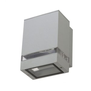 Derico 1 Light Wall Light Silver - DERICO-1-SIL