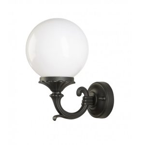 Italian 1 Light Wall Light Small Black - EWB 0107-200 WB BLK