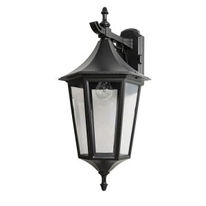 Italian Downward Wall Light Black - EWB 180W/1