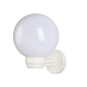 Italian 1 Light Wall Light White / Opal - EWB 503-200 WHT OP