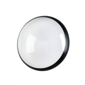 Kombi 1 Light Round Bunker Light Black - KOMBI-Round-BLK