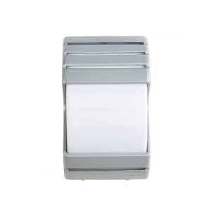 Kresta 1 Light Wall Light Silver - KRESTA-SIL