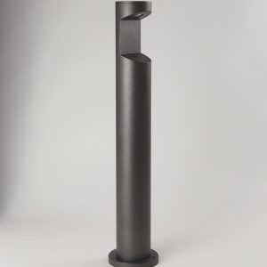 Geo 8W LED Bollard Charcoal / Warm White - LH7950-CC