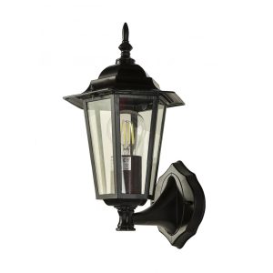 Lory 1 Light Wall Light Black - LORY-BLK