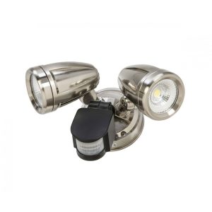 Melo 20W LED Spotlight with Sensor Satin Chrome / Daylight - MELO-2L S/CH SENSOR