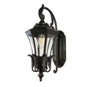 Miramonte Downward Wall Light Small Black - MIRAMONTE-SM W/B