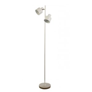 Rento 2 Light Floor Lamp White - RENTO-2L-FL-WHT