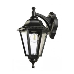 Roman Downward Wall Light Black - ROMAN Down BLK