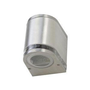 Tunnel 5W LED Wall Pillar Light Aluminium - TUNNEL-1-P/ALU