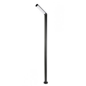 Valeta 8W LED Post Light Black / Warm White - VALETA-1L P BLK