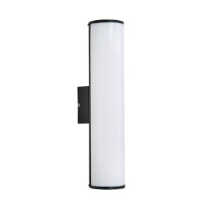 Valeta 8W LED Wall Light Black / Warm White - VALETA-W/B BLK