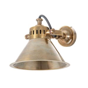 Montego 1 Light Wall Lamp Antique Brass - ELPIM51467AB