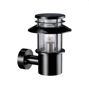 Birk Wall Lantern Black - FS7502-BL