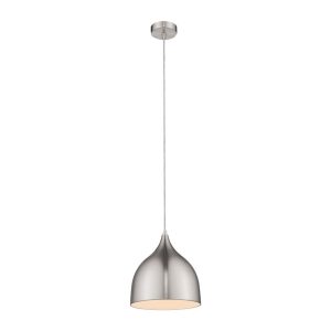 Jade 220mm 1 Light Pendant Brushed Nickel  - 31414