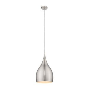 Jade 240mm 1 Light Pendant Brushed Nickel  - 31419