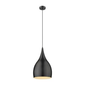 Jade 240mm 1 Light Pendant Black  - 31420