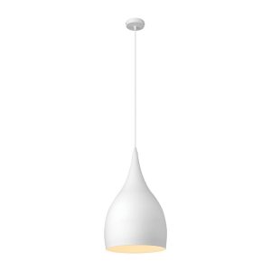 Jade 240mm 1 Light Pendant White  - 31421