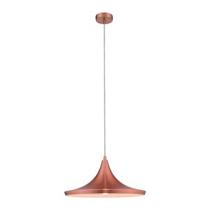 Laya 360mm 1 Light Pendant Brushed Copper  - 31401