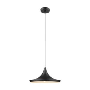 Laya 360mm 1 Light Pendant Black  - 31403