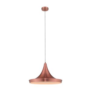 Laya 460mm 1 Light Pendant Brushed Copper  - 31406