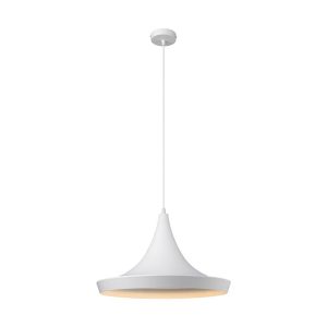 Laya 460mm 1 Light Pendant White - 31409