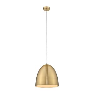 Melody 300mm 1 Light Pendant Brushed Brass  - 31440