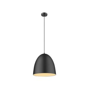 Melody 300mm 1 Light Pendant Black  - 31443