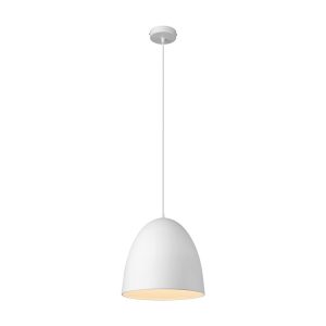 Melody 300mm 1 Light Pendant White  - 31444