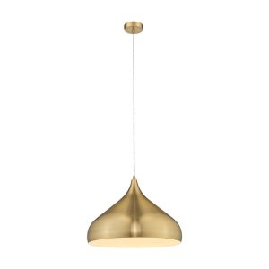 Nova 420mm 1 Light Pendant Brushed Brass  - 31430