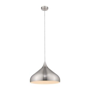 Nova 420mm 1 Light Pendant Brushed Nickel  - 31432