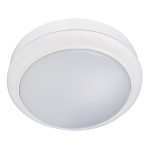 High Output 15W LED Round Bunker White / Cool White - SL7272CW/WH