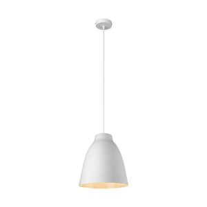 Zoey 260mm 1 Light Pendant White  - 31378