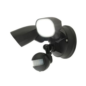 Smart 22W LED Escort Security Light Black - 20700/06