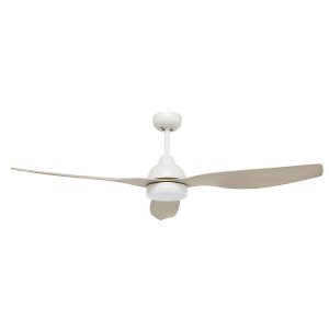 Smart WiFi Bahama 52" DC Ceiling Fan With 18W LED Light White / Whitewash / Tri-Colour - 20918/37