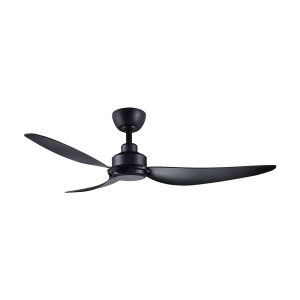 Trinity 56" DC Ceiling Fan Black Motor / Black Polymer Blades - TRI56BK