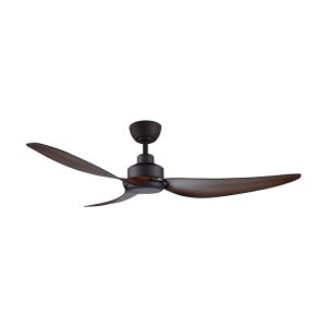 Trinity 56" DC Ceiling Fan Oil Rubbed Bronze Motor / Koa Polymer Blades - TRI56OB