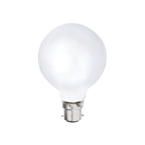 Halogen G80 28W Dimmable B22 Globe Opal / Warm White - SP28WG80BCO