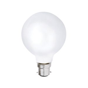 Halogen G95 42W Dimmable B22 Globe Opal / Warm White - SP42WG95BCO