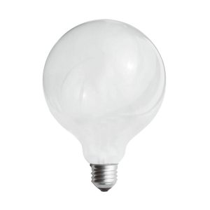 Halogen G125 53W Dimmable E27 Globe Opal / Warm White - SP53WG125ESO