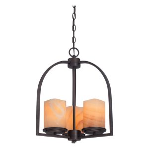 Aldora 8 Light Pendant Palladian Bronze - QZ/ALDORA3P [CLONE]