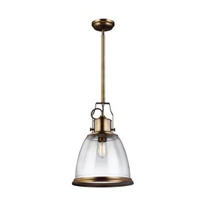 Hobson Large Pendant Aged Brass - FE/HOBSON/P/L AB [CLONE]