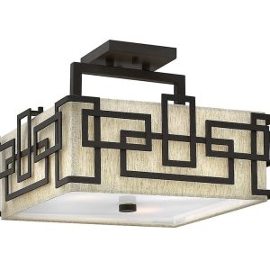 Lanza Semi Flush Oil Rubbed Bronze - HK/LANZA/SF [CLONE]