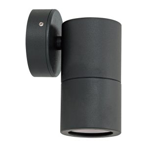 Shadow 6W 240V LED Fixed Wall Pillar Light Black / Warm White - 49138