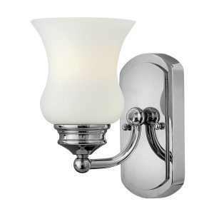 Constance 1 Light Wall Light Polished Chrome - HK/CONSTAN1 BATH [CLONE]