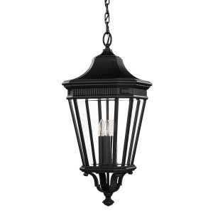 Cotswold Lane Large Chain Pendant Black - FE/COTSLN8/L BK [CLONE]