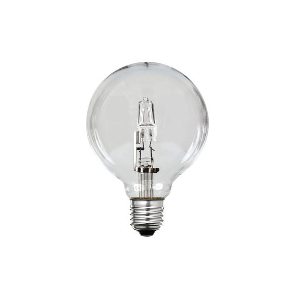 Halogen G80 28W Dimmable E27 Globe Clear / Warm White - SP28WG80ESC