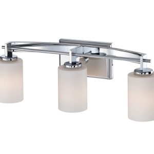 Taylor 10.5W LED Triple Bathroom Wall Light Polished Chrome / Warm White - QZ/TAYLOR3 BATH [CLONE]