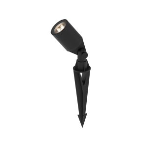 Hydra 4W 12V Single Adjustable Turbo LED Spike Light Black - AQL-450-B2-M