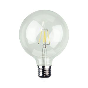 Filament Spherical G95 LED 4W E27 Dimmable / Warm White - A-LED-23104227