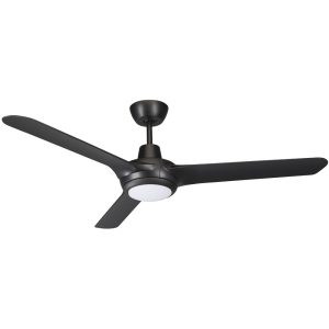 Cruise 56" AC Ceiling Fan With 20W Dimmable LED Light Matt Black / Tri-Colour - MCF1433M